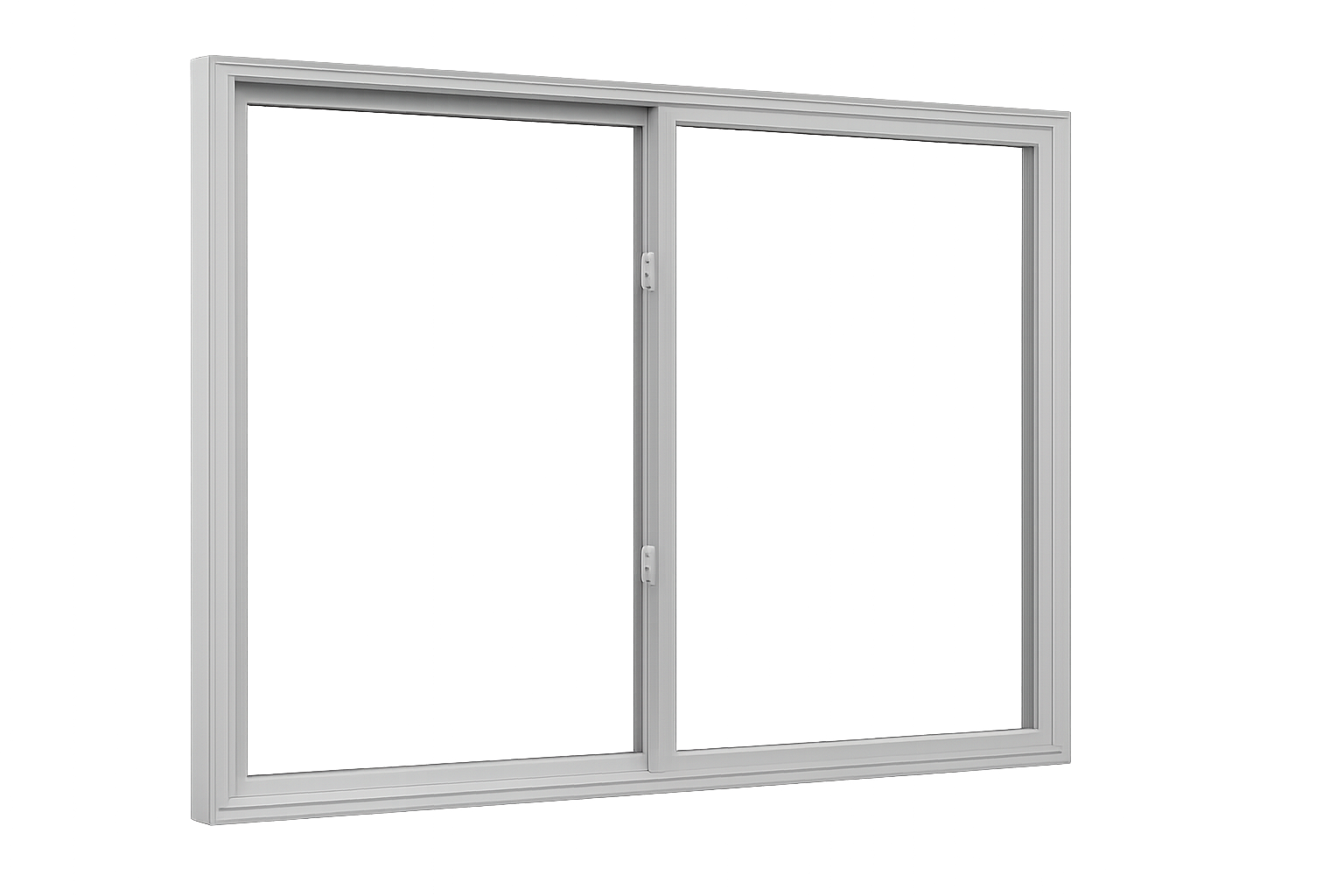 Single Slider Window (4 9/16) — closed view