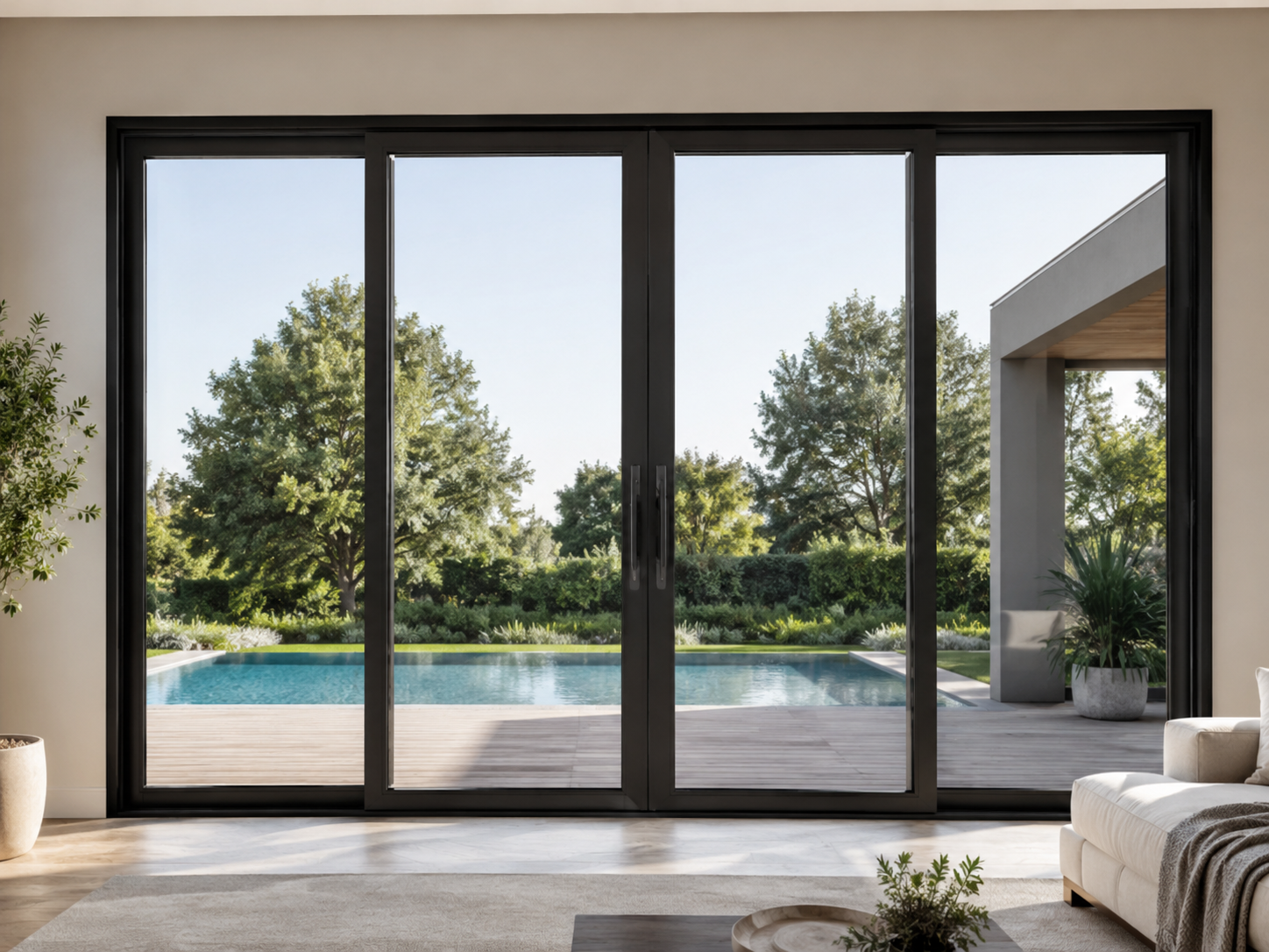 4-Panel Sliding Door