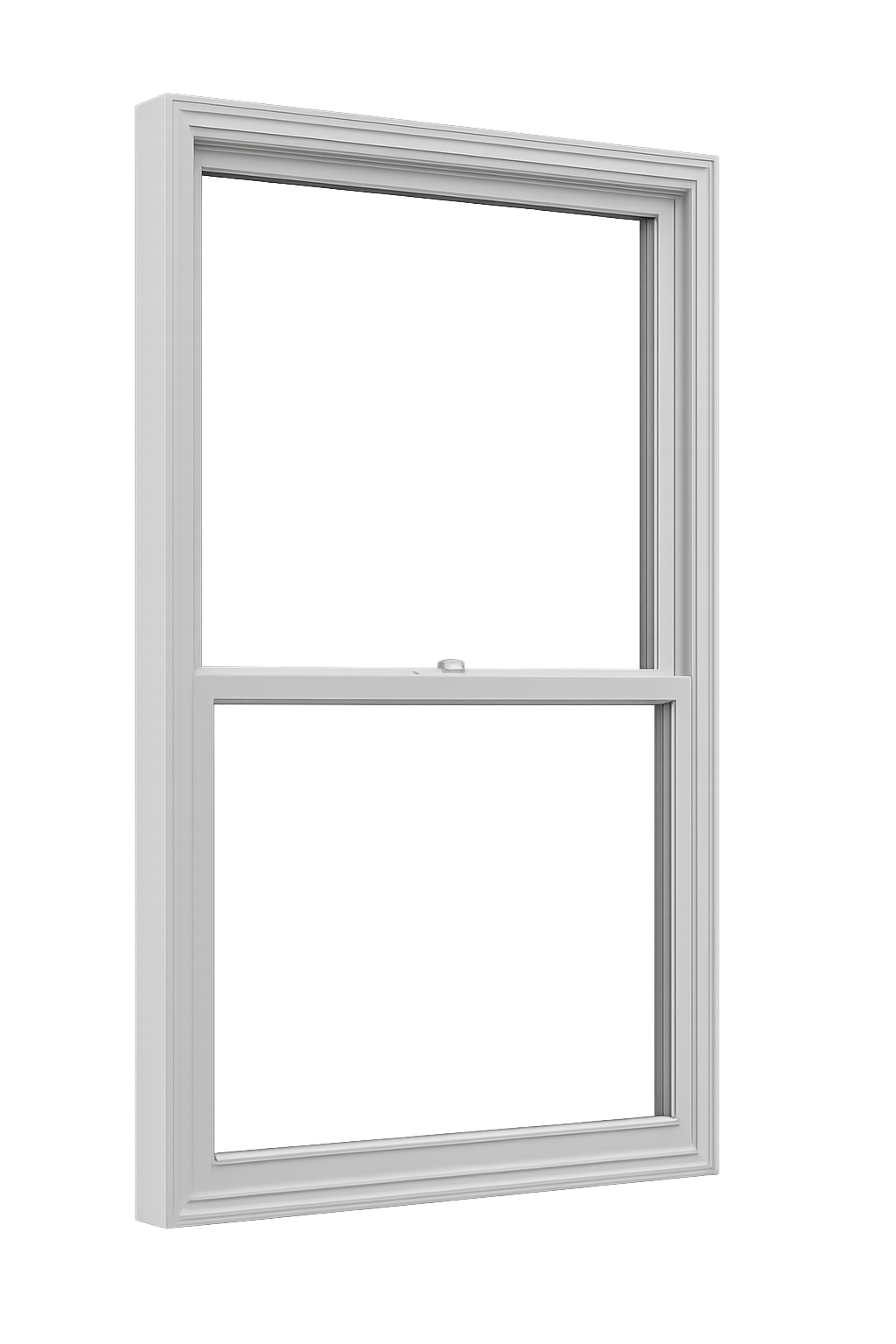 Double Hung Window — closed view