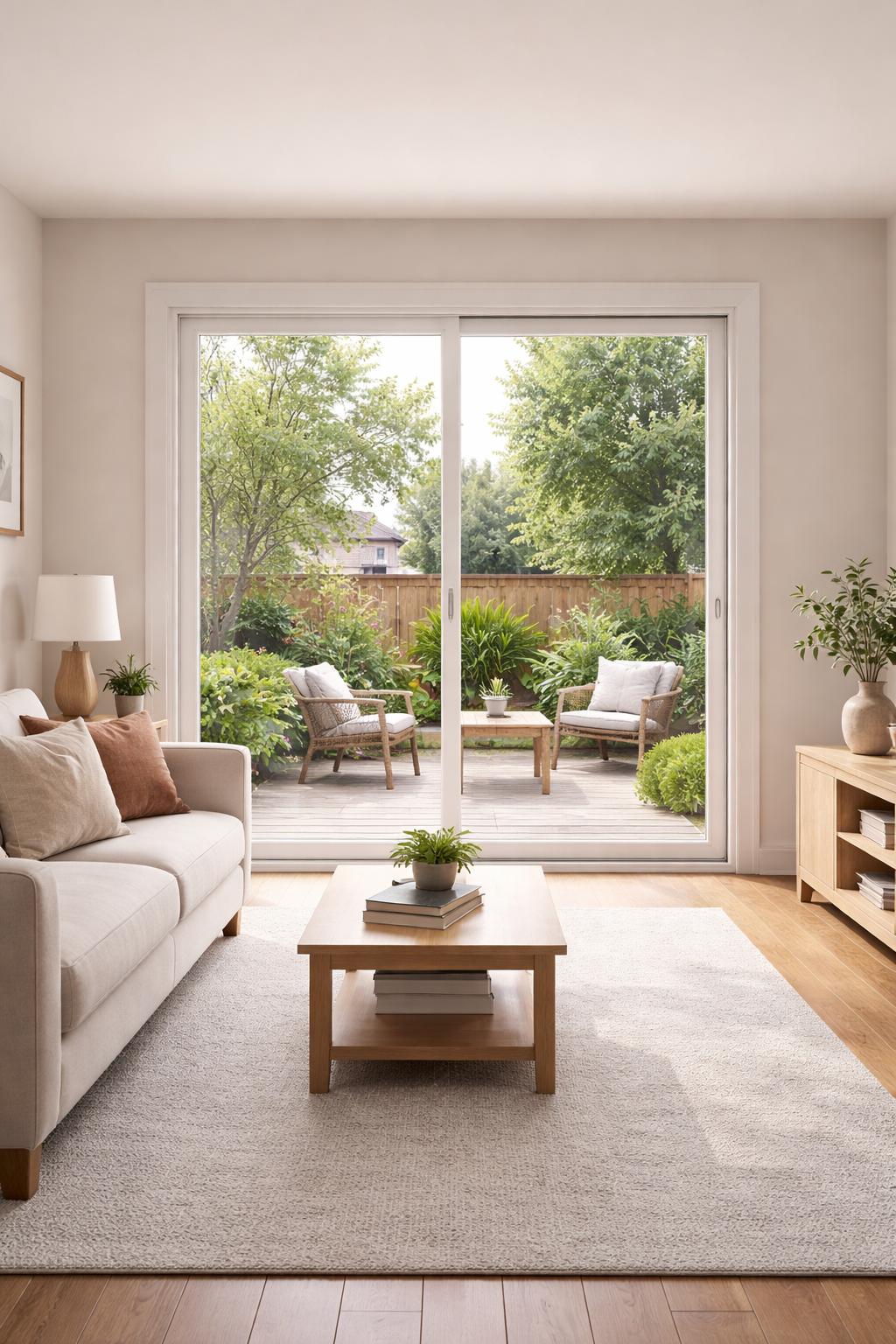 Luxury patio sliding doors