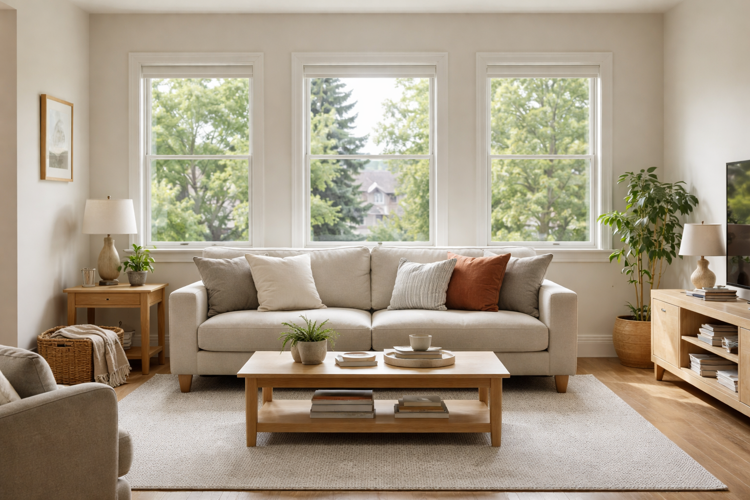 Luxury house windows